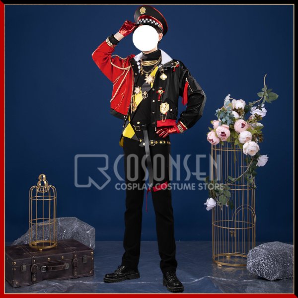 画像3: 【20％OFF】ツイステ風 [トリックキングジャケット] ケイト コスプレ衣装