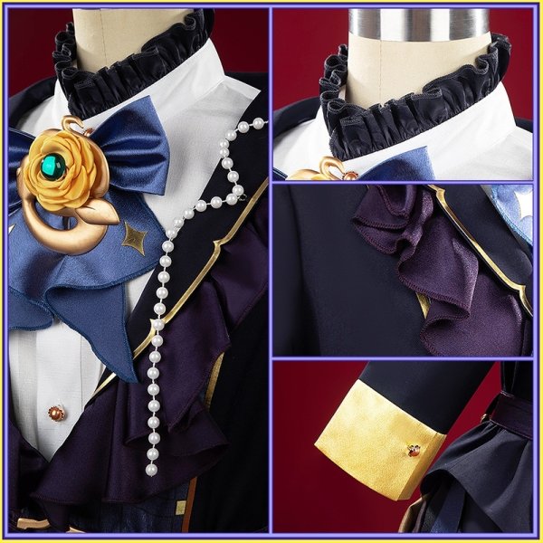 画像12: 【25%OFF】あんスタ風 渉 マヨイ ニキ 『クロススカウト・傾慕の華/享楽』コスプレ衣装