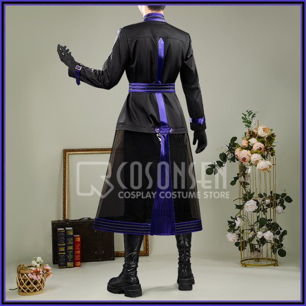 画像5: 【20％OFF】ツイステ風「ガーゴイル研究会 おまけ付き召喚」クラブ・ウェア マレウス コスプレ衣装