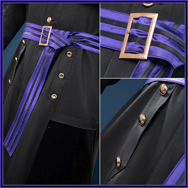 画像13: 【20％OFF】ツイステ風「ガーゴイル研究会 おまけ付き召喚」クラブ・ウェア マレウス コスプレ衣装