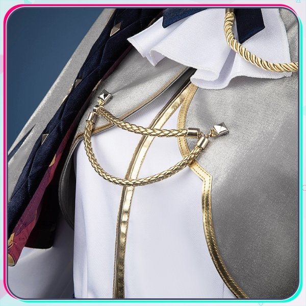 画像13: 【25%OFF】プロセカ 気高き争覇の騎士 夢の中でもお勉強 鳳えむ 騎士衣装 コスプレ衣装