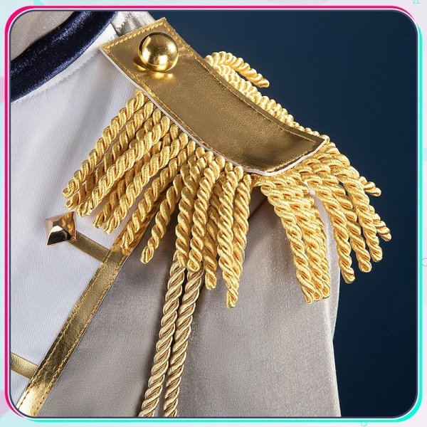 画像9: 【25%OFF】プロセカ 気高き争覇の騎士 KAITO 騎士衣装 コスプレ衣装