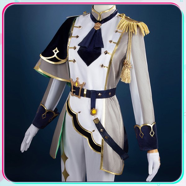 画像6: 【25%OFF】プロセカ 気高き争覇の騎士 KAITO 騎士衣装 コスプレ衣装