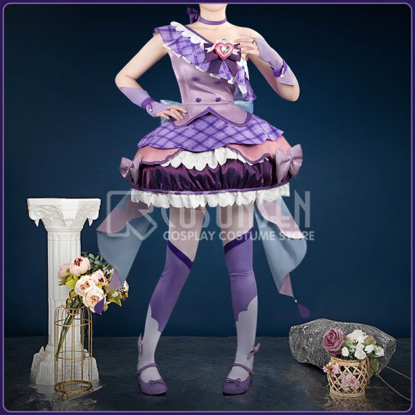 画像3: キミとアイドルプリキュア♪ キュアキュンキュン コスプレ衣装