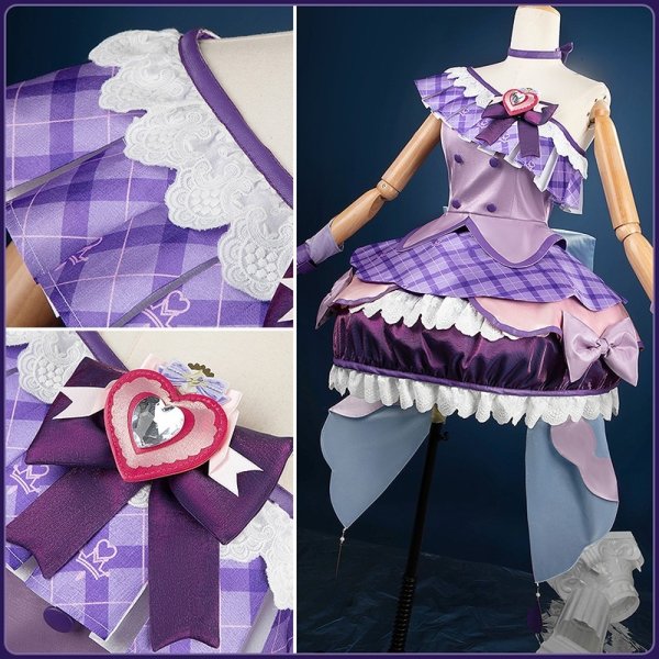 画像5: キミとアイドルプリキュア♪ キュアキュンキュン コスプレ衣装