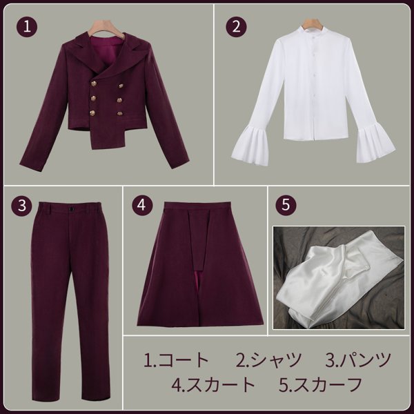 画像16: 機動戦士ガンダム 劇場版『ガンダムSEED FREEDOM』カガリ・ユラ・アスハ Cagalli Yula Athha 制服 コスプレ衣装