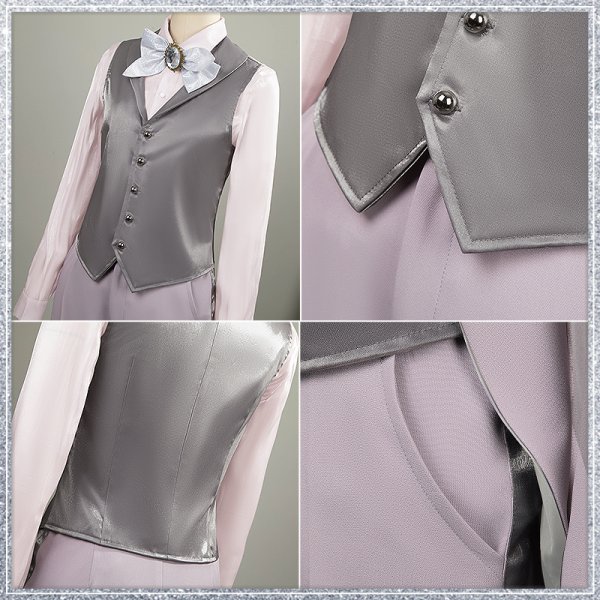 画像12: 【25%OFF】ツイステ風 プラチナジャケット イデア マレウス リリア コスプレ衣装