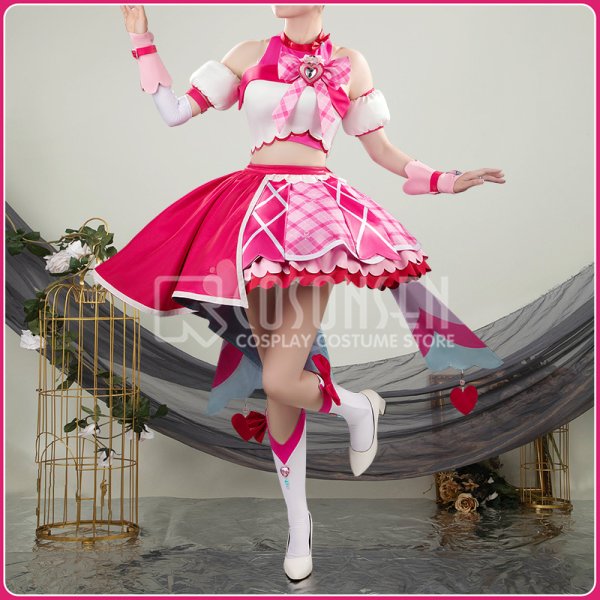 画像3: 【25%OFF】キミとアイドルプリキュア♪ キュアアイドル コスプレ衣装