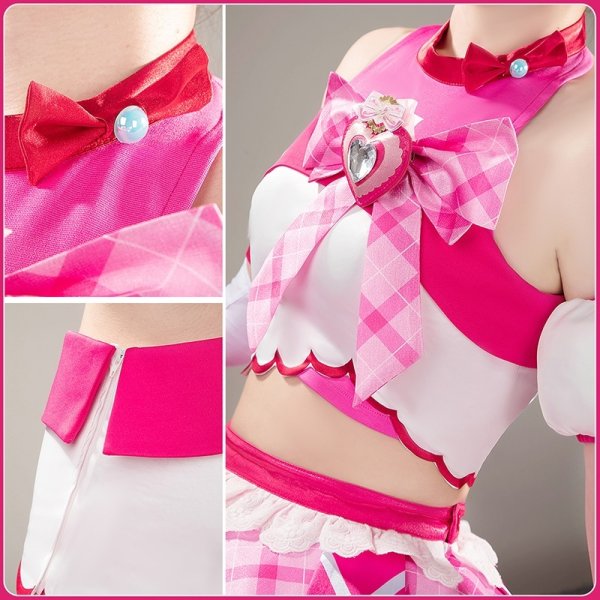 画像6: 【25%OFF】キミとアイドルプリキュア♪ キュアアイドル コスプレ衣装