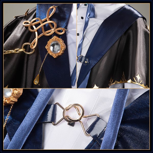 画像7: 【25％OFF】バーチャルYouTuber Vtuber ショウ 鑑定士のお洋服 新衣装 コスプレ衣装