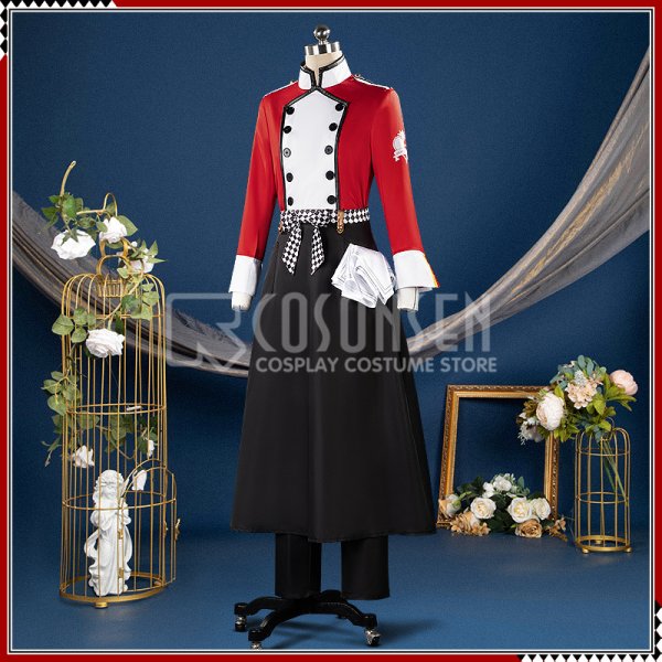 画像3: ツイステ風 nrc マスターシェフ リドル エース デュース トレイ ケイト コスプレ衣装