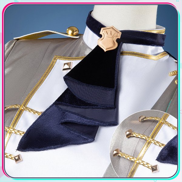 画像6: プロセカ 気高き争覇の騎士 桔梗組のレッスン 天馬司 騎士衣装 コスプレ衣装