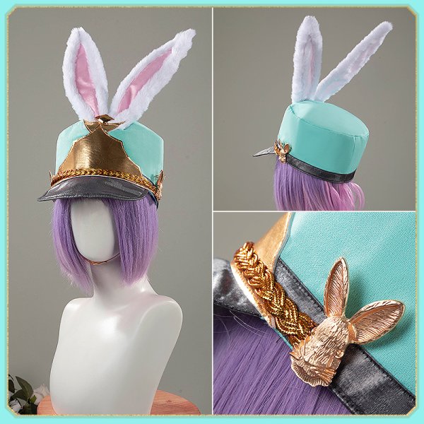 画像13: 【25％OFF】ツイステ風 薔薇の王国のホワイトラビットフェス シルバー コスプレ衣装