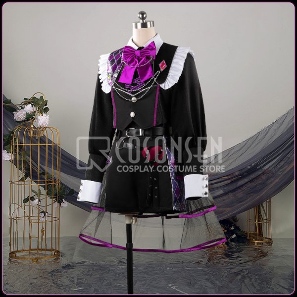 画像3: 【25％OFF】あんスタ風 スカウト! 乱雲FUMBLE衣装 白鳥藍良 コスプレ衣装