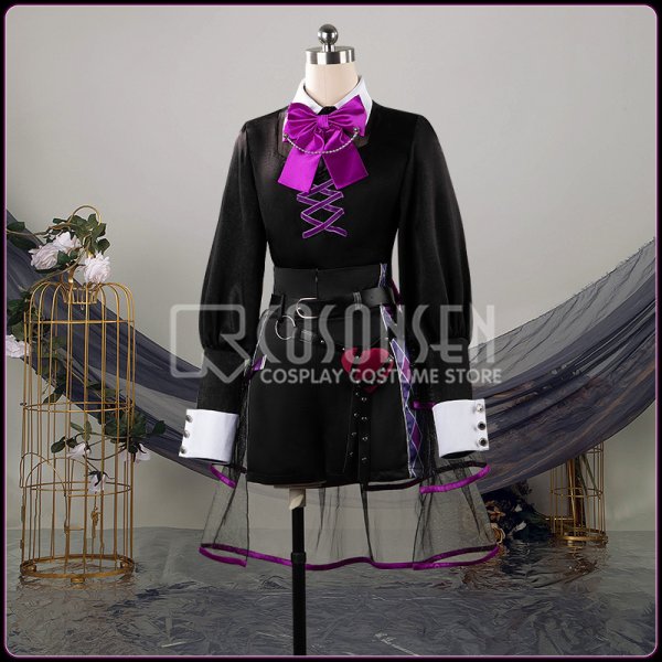 画像5: 【25％OFF】あんスタ風 スカウト! 乱雲FUMBLE衣装 白鳥藍良 コスプレ衣装