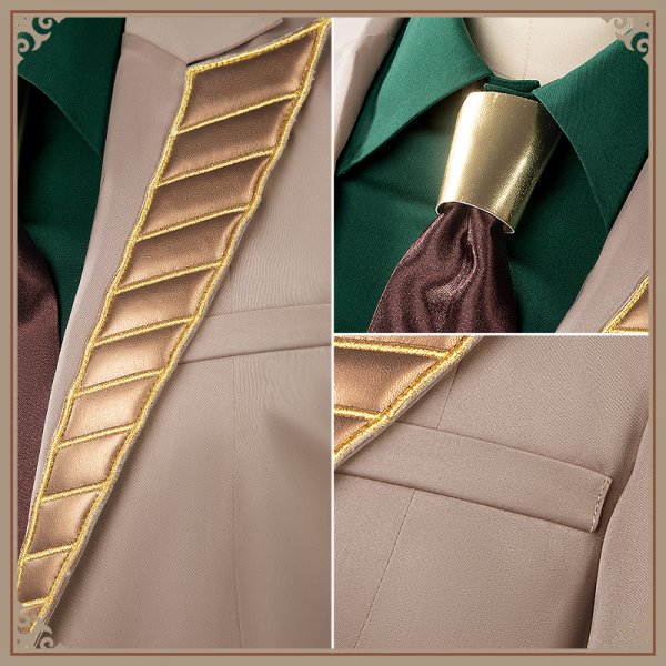 画像6: 【25%OFF】ツイステ風 輝石の国のタピ・ルージュ アズール コスプレ衣装