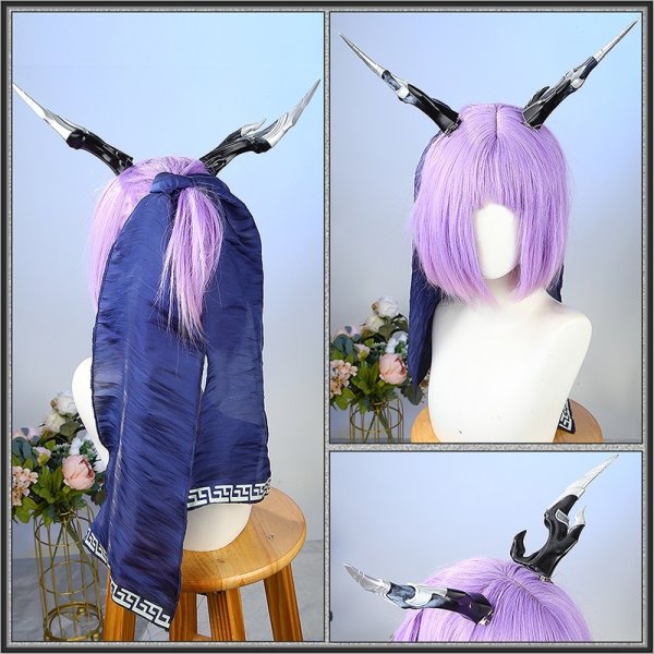 画像20: アークナイツ ユウ Yu コスプレ衣装（角なし）