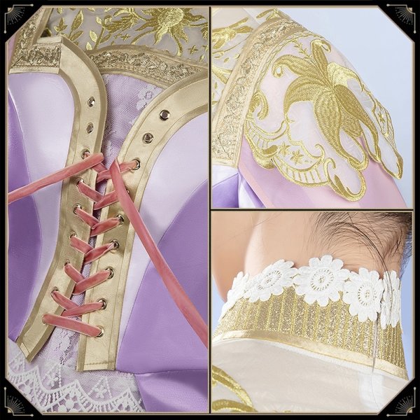 画像9: 【25％OFF＆女性Ｌ・XLサイズ在庫あり・一週間発送】ツイステ風 [夜空のシフォン] リドル コスプレ衣装