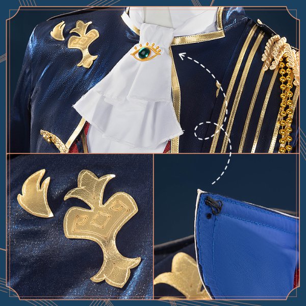 画像7: 【20％OFF】バーチャルYouTuber Vtuber ジョー・力一 SYMPHONIA 5周年ライブ衣装 コスプレ衣装