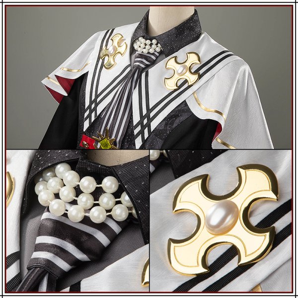 画像7: あんスタ風 堕天使の晩餐会衣装 真白友也 ユメ コスプレ衣装