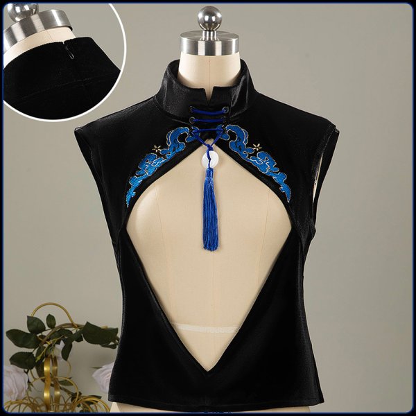 画像15: 【25％OFF】バーチャルYouTuber Vtuber 中華絵巻 ミラン 中華風衣装 コスプレ衣装