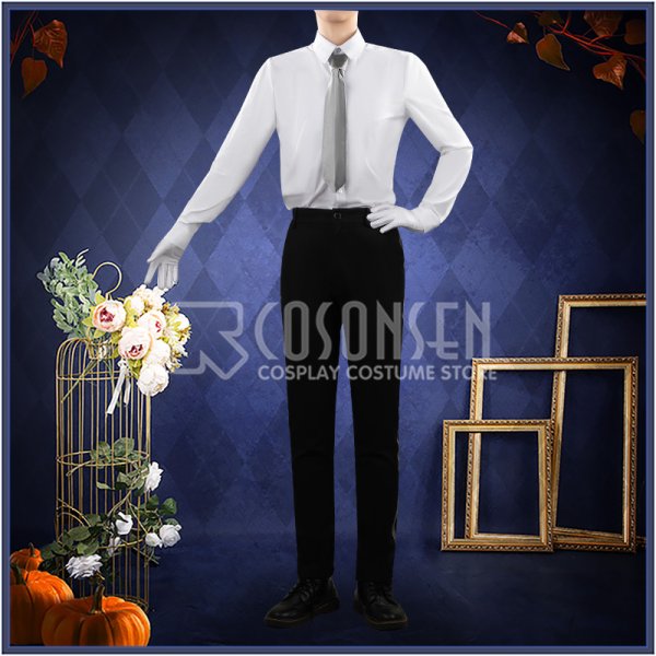 画像5: 【25%OFF】ツイステ風 「Lost in the Book〜始まりのハロウィーン〜」ジェイド コスプレ衣装