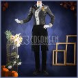 画像2: 【25％OFF】ツイステ風 「Lost in the Book〜始まりのハロウィーン〜」ジェイド コスプレ衣装 (2)