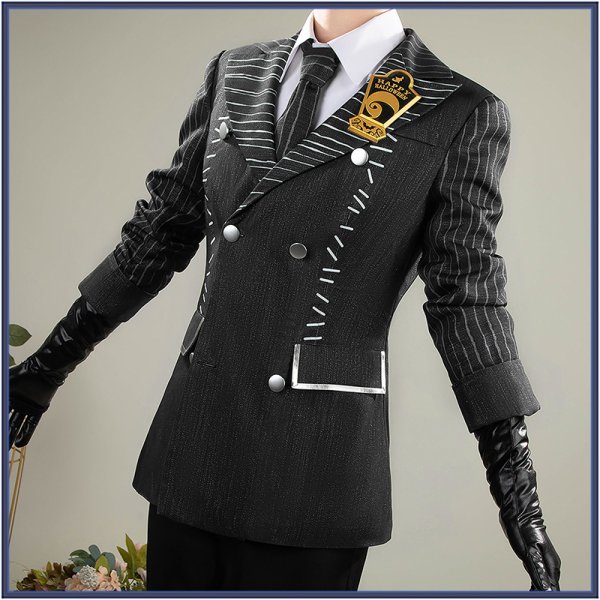 画像6: 【25%OFF】ツイステ風 「Lost in the Book〜始まりのハロウィーン〜」アズール コスプレ衣装