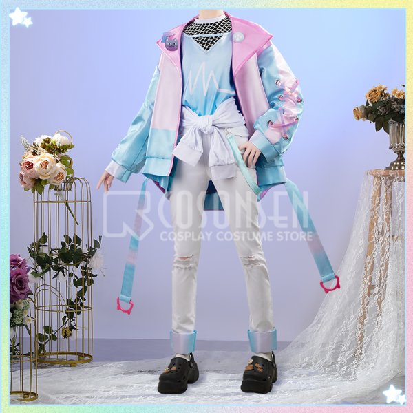 画像3: バーチャルYouTuber Vtuber 叶 ポケコロツイン衣装 コスプレ衣装