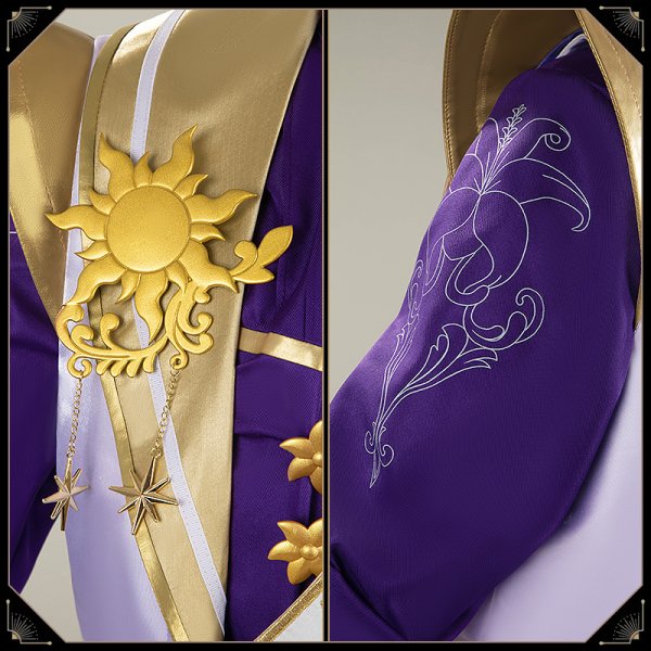 画像8: 【25％OFF】ツイステ風 [夜空のシフォン] デュース コスプレ衣装