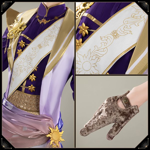 画像6: 【25％OFF】ツイステ風 [夜空のシフォン] デュース コスプレ衣装