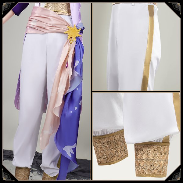 画像14: 【25％OFF】ツイステ風 [夜空のシフォン] デュース コスプレ衣装