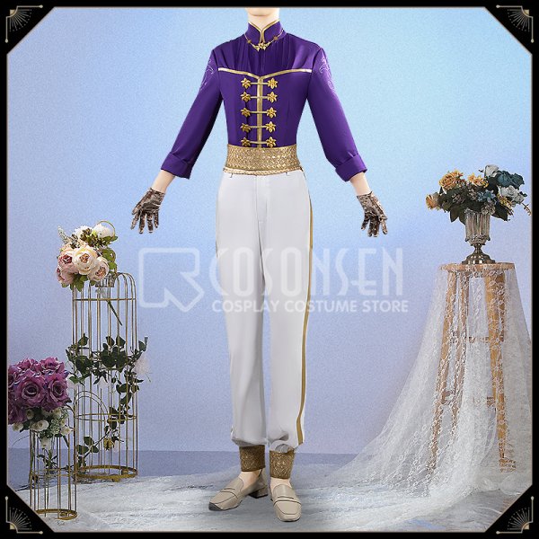 画像4: 【25％OFF】ツイステ風 [夜空のシフォン] デュース コスプレ衣装