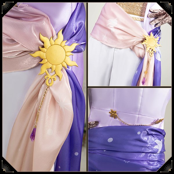 画像9: 【25％OFF】ツイステ風 [夜空のシフォン] デュース コスプレ衣装