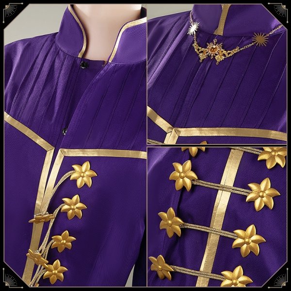 画像13: 【25％OFF】ツイステ風 [夜空のシフォン] デュース コスプレ衣装