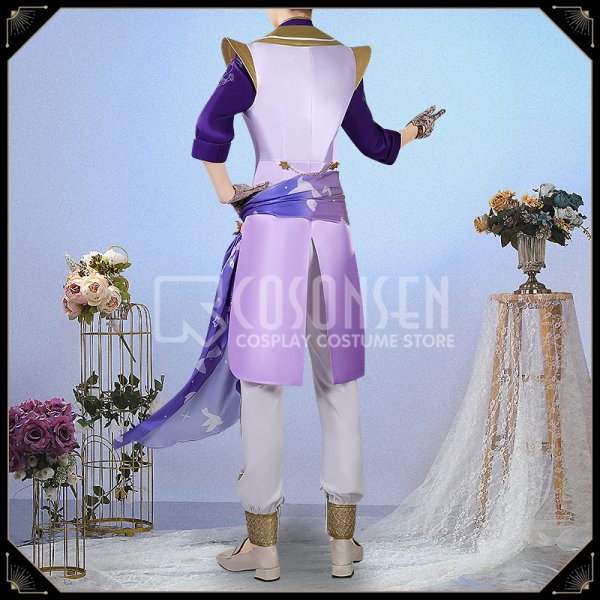 画像3: 【25％OFF】ツイステ風 [夜空のシフォン] デュース コスプレ衣装