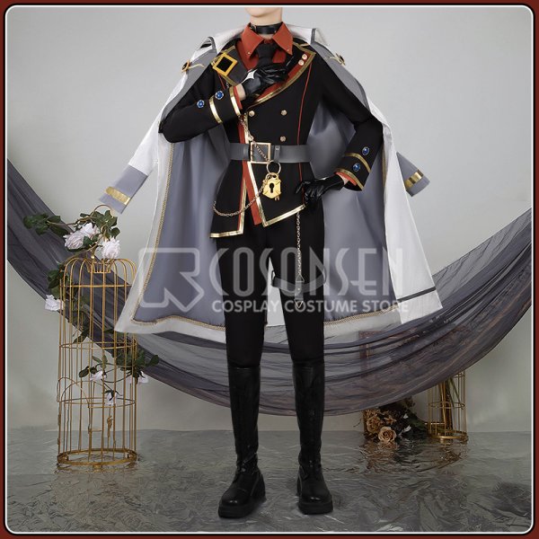 画像2: 【25％OFF】あんスタ風 Graceful Punishment 伏見 乱 影片 朔間 瀬名 コスプレ衣装