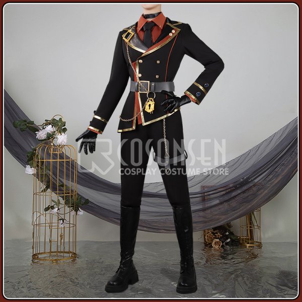 画像4: 【25％OFF】あんスタ風 Graceful Punishment 伏見 乱 影片 朔間 瀬名 コスプレ衣装