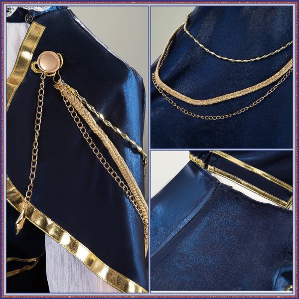 画像8: 【25％OFF】バーチャルYouTuber Vtuber アンジュ・カトリーナ SYMPHONIA 5周年 ライブ衣装 コスプレ衣装