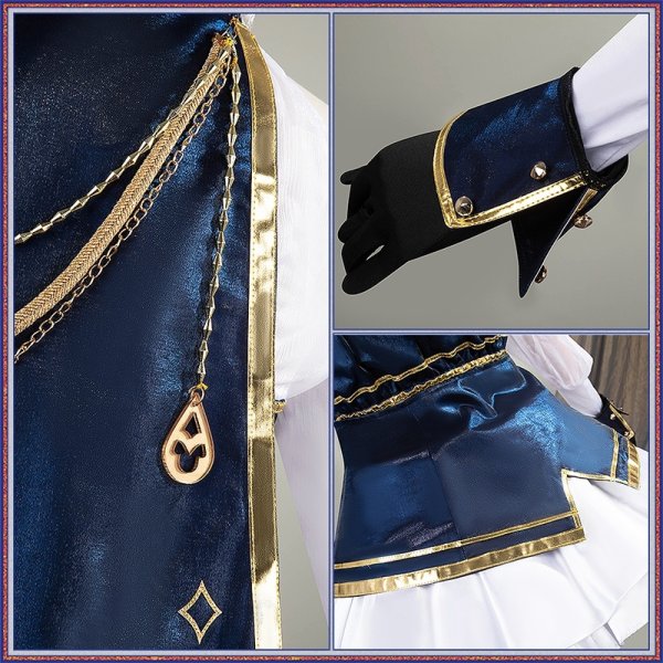 画像9: 【25％OFF】バーチャルYouTuber Vtuber アンジュ・カトリーナ SYMPHONIA 5周年 ライブ衣装 コスプレ衣装