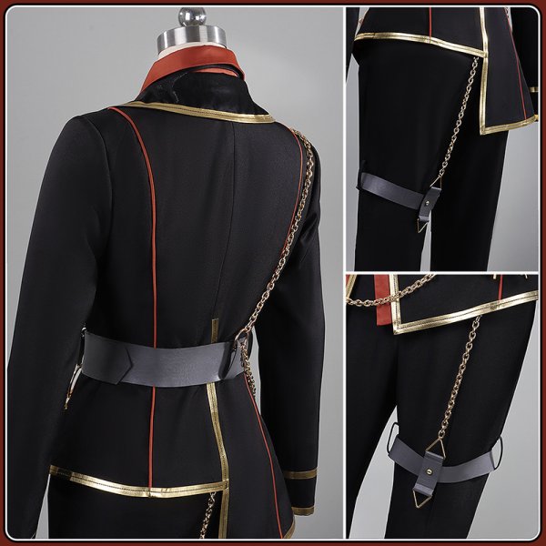 画像15: 【25％OFF】あんスタ風 Graceful Punishment 伏見 乱 影片 朔間 瀬名 コスプレ衣装