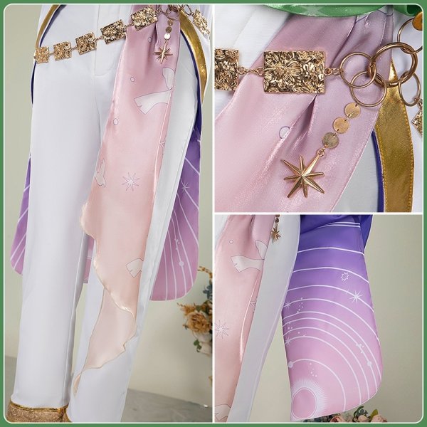 画像9: 【25％OFF】ツイステ風 [夜空のシフォン] カリム コスプレ衣装