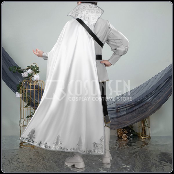 画像3: 【20％OFF】ツイステ風 [夜明けの甲冑] シルバー コスプレ衣装