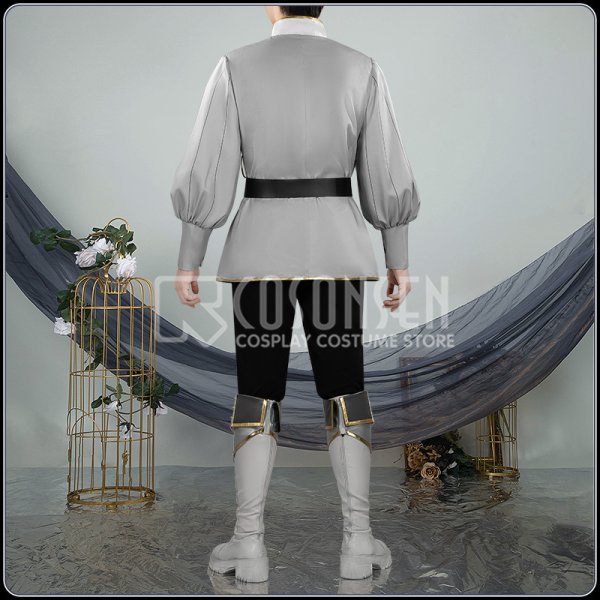 画像5: 【20％OFF】ツイステ風 [夜明けの甲冑] シルバー コスプレ衣装