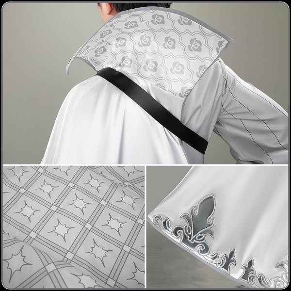 画像10: 【20％OFF】ツイステ風 [夜明けの甲冑] シルバー コスプレ衣装