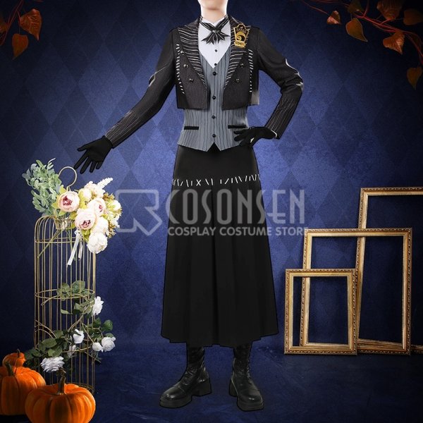 画像2: 【25％OFF】ツイステ風 「Lost in the Book〜始まりのハロウィーン〜」ヴィル コスプレ衣装