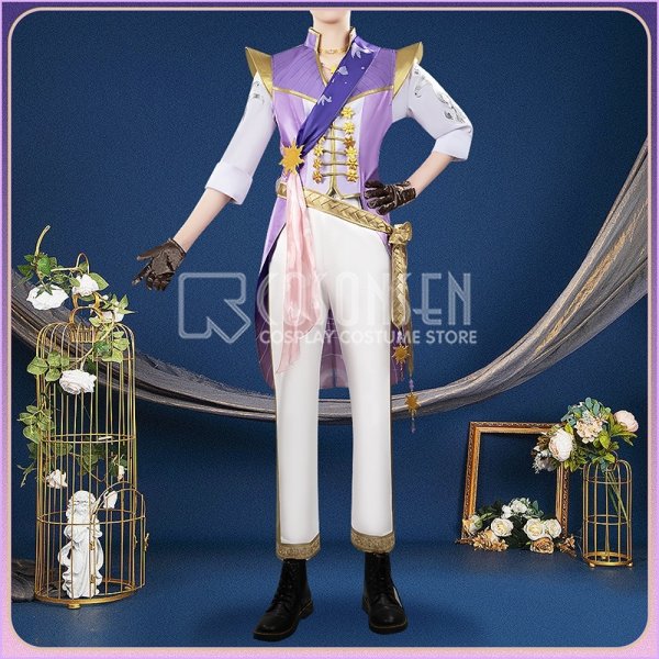 画像2: 【25％OFF】ツイステ風 [夜空のシフォン] ジャック コスプレ衣装