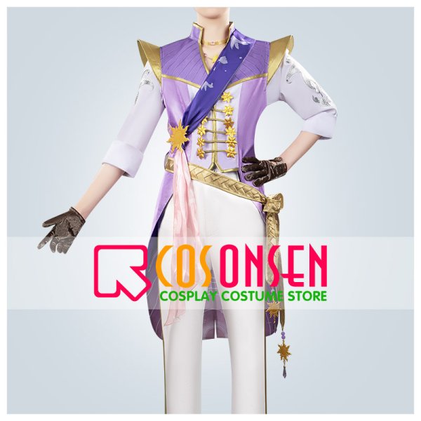 画像1: 【25％OFF】ツイステ風 [夜空のシフォン] ジャック コスプレ衣装