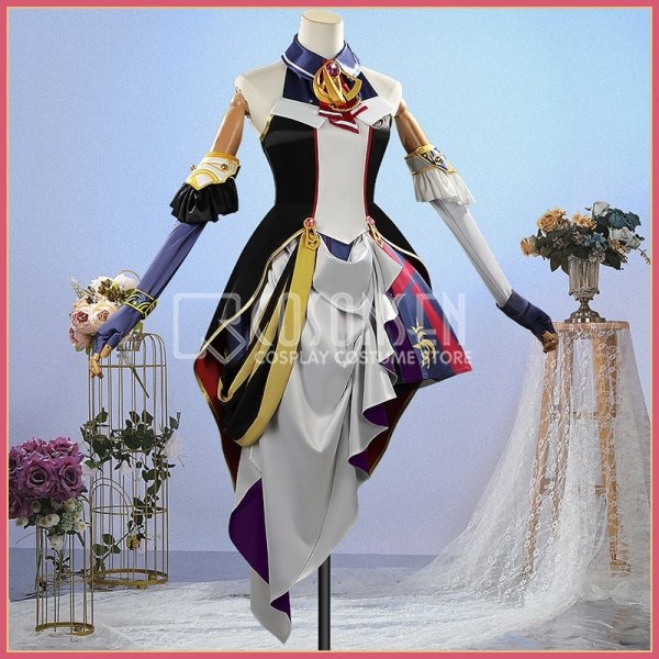 画像4: 【25％OFF】ウマ娘プリティーダービー クロノジェネシス 勝負服 コスプレ衣装