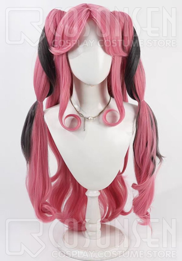 画像1: キミとアイドルプリキュア キュアキッス コスプレウィッグ